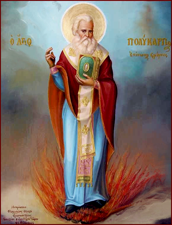 Polycarp in flames